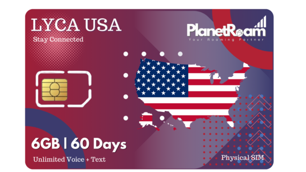 LYCA USA 6GB 60 Days Plan